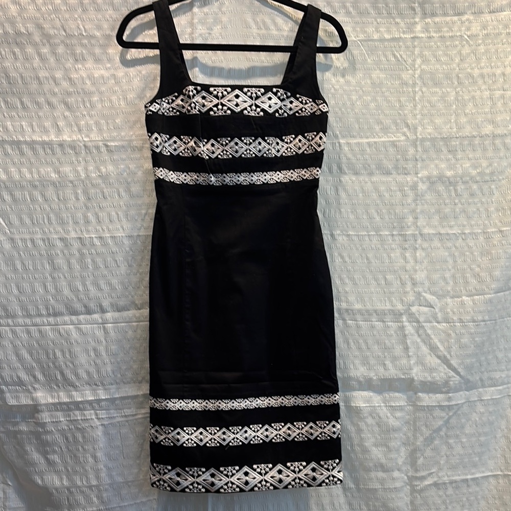 White House Black Market Sheath Midi Dress